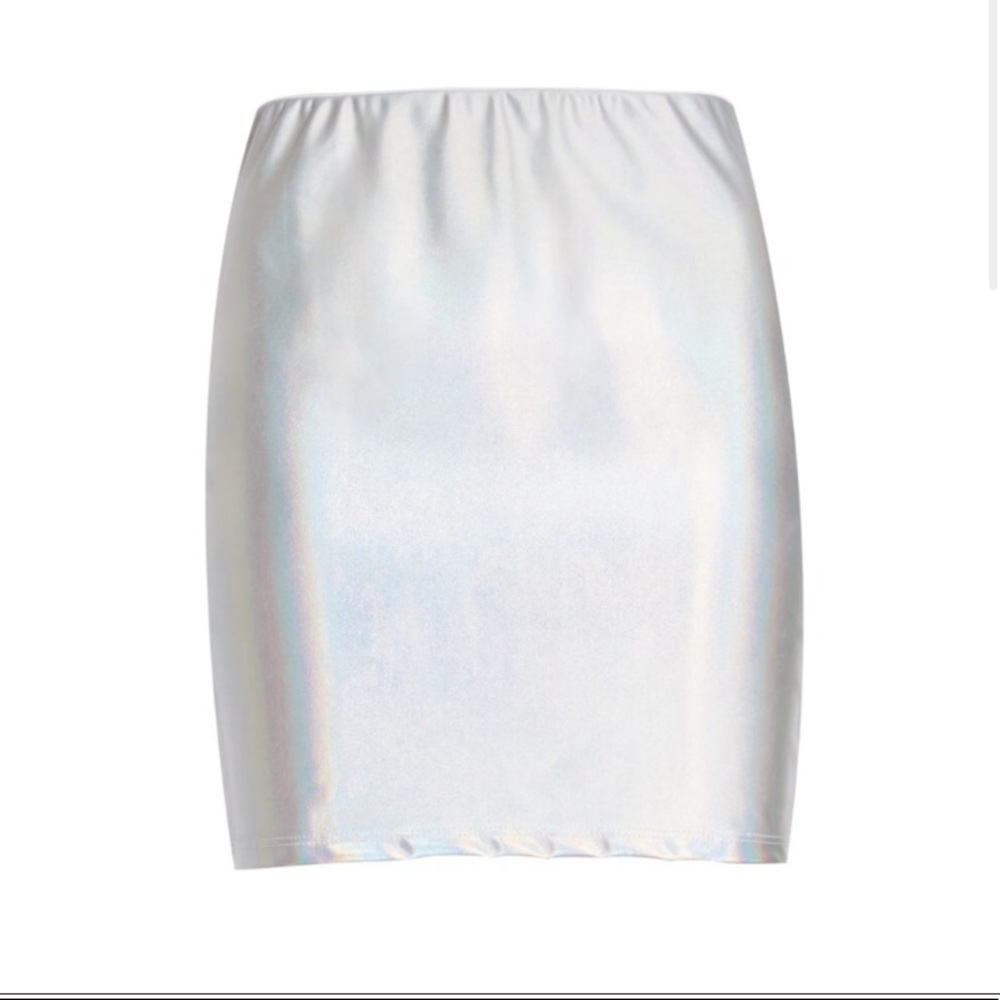 NWT Be Proud by BP Holographic Skirt